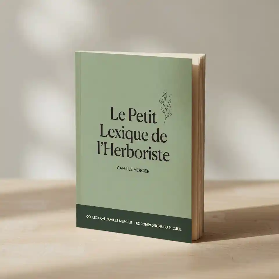 Couverture du bonus Le Petit Lexique de l’Herboriste.